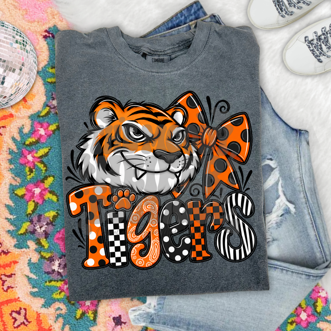 Tahlequah Tigers Doodles Shirt