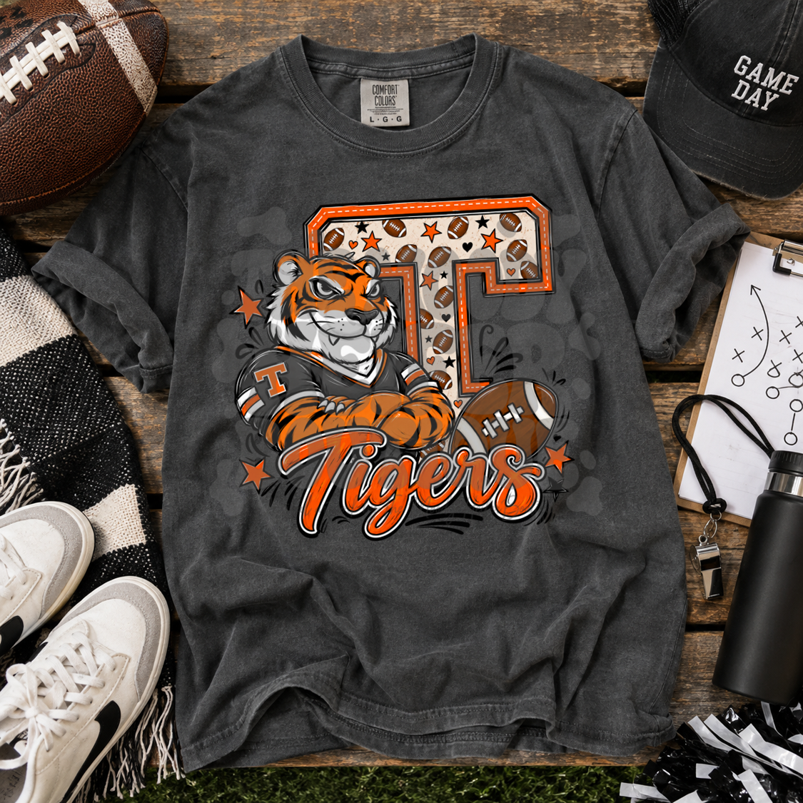 Tahlequah Tigers Football Shirt