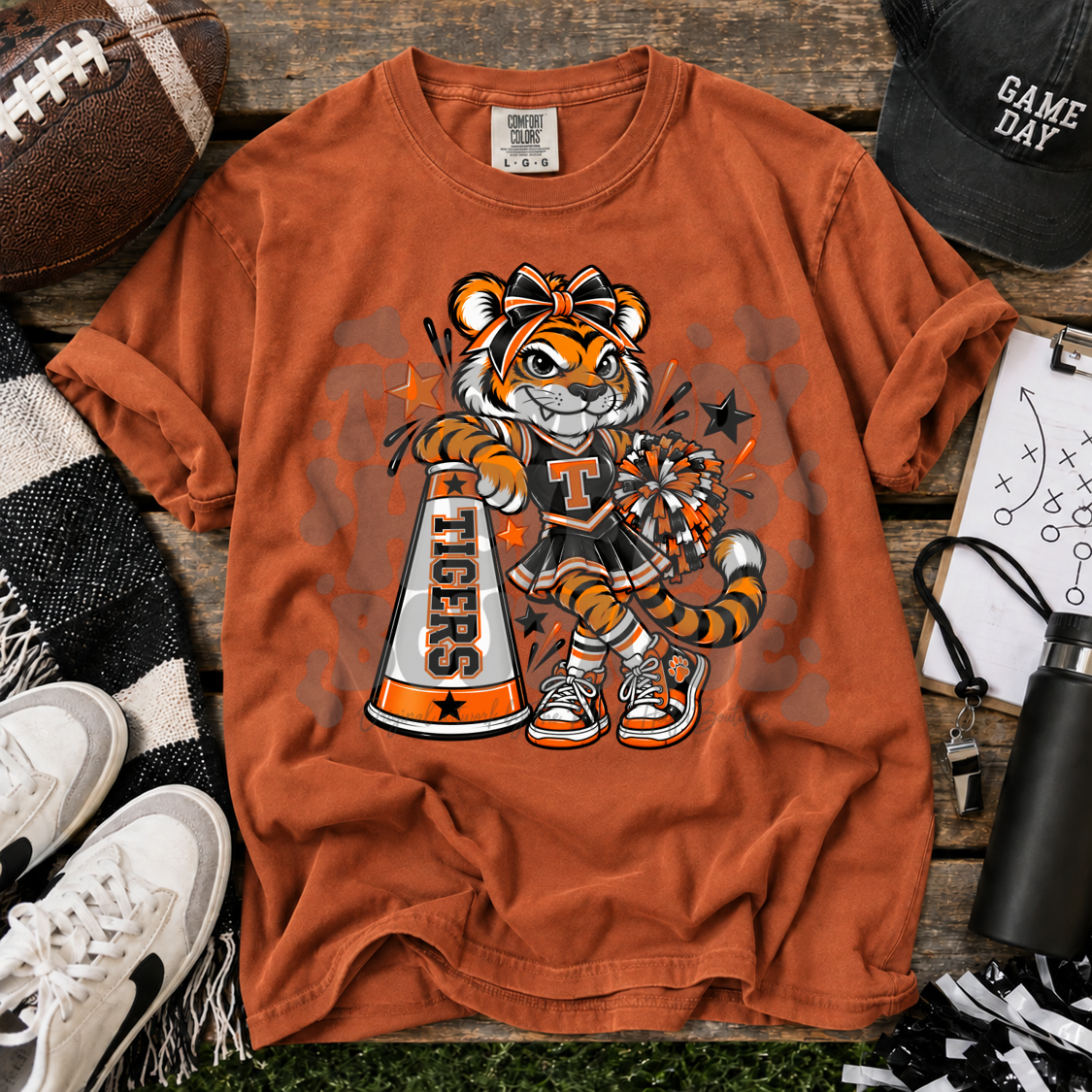 Tahlequah Tigers Rally Tigerette Shirt