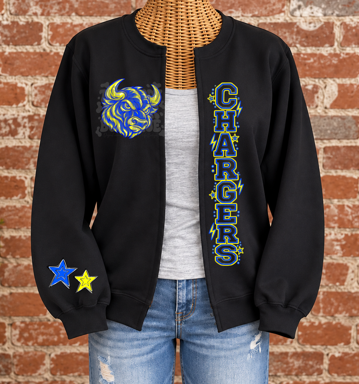 Grandview Chargers Game Day Cardigan