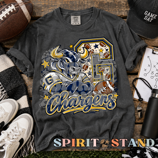 Grandview Chargers Football Shirt