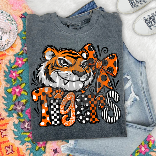 Tahlequah Tigers Doodles Shirt