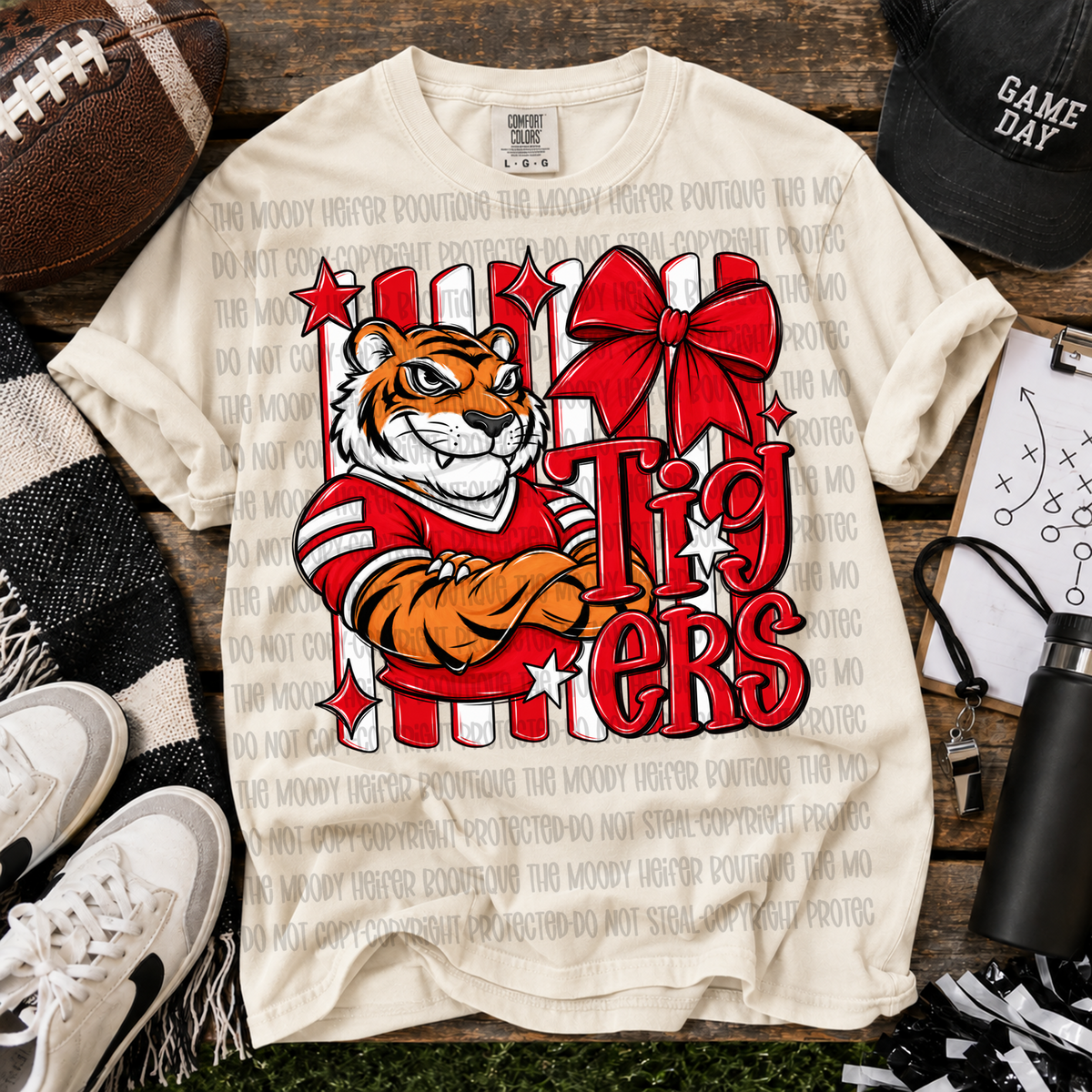 Striped FTG Tigers Shirt