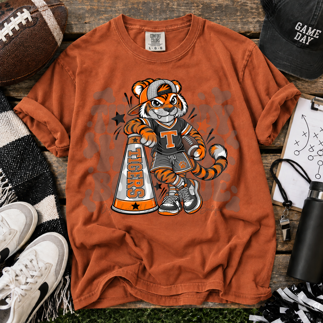 Tahlequah Tigers Rally Tiger Shirt